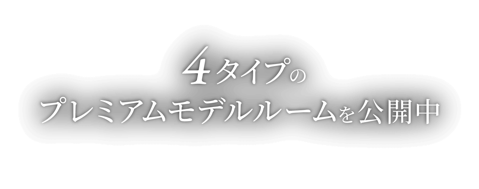 4タイプのプレミアムモデルルームを公開中